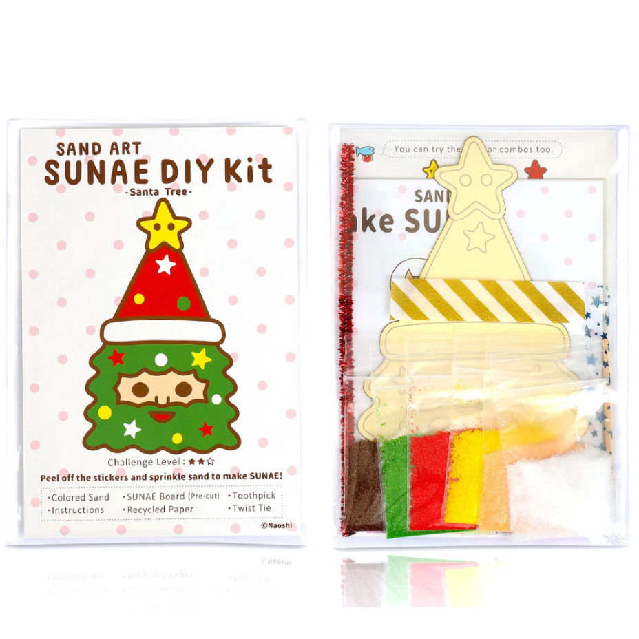 DIY - Sand Art - Santa Tree (Naoshi) Craft Kit