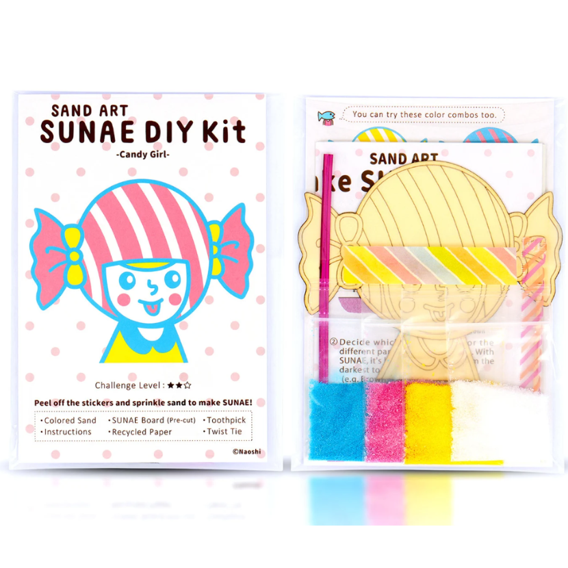 DIY - Sand Art - Candy Girl (Naoshi) Craft Kit