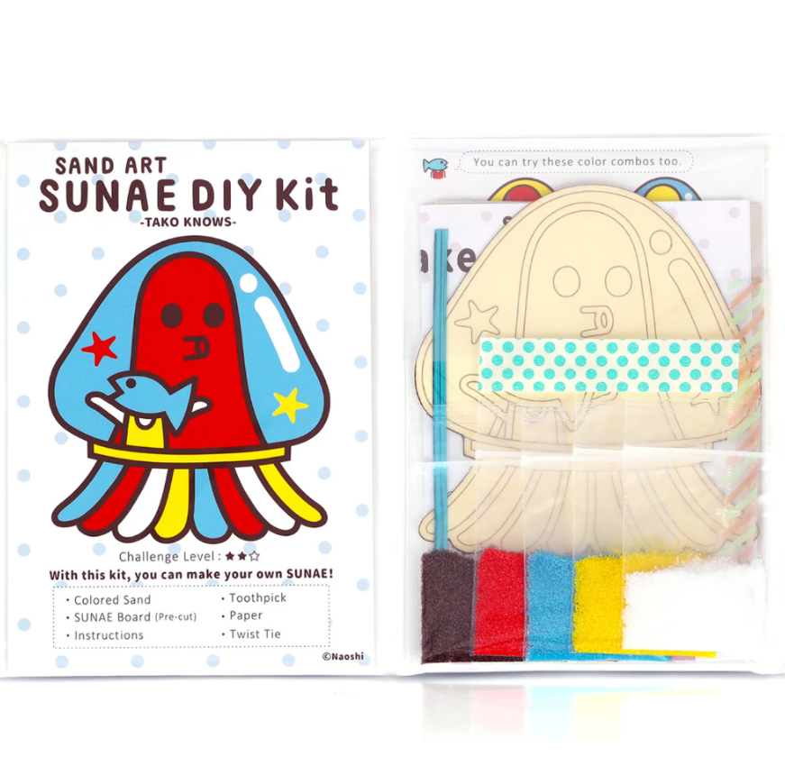 DIY - Sand Art - Jellyfish Hotel (Naoshi) Craft Kit