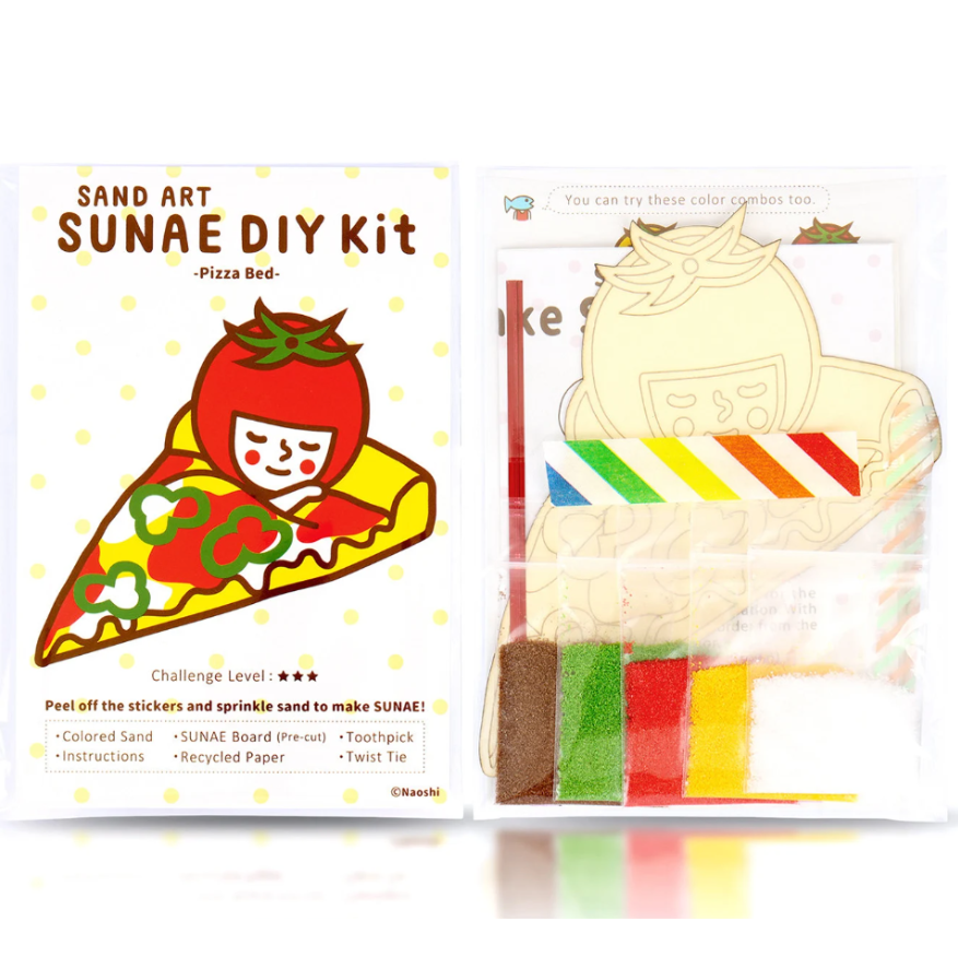 DIY - Sand Art - Pizza Bed (Naoshi) Craft Kit