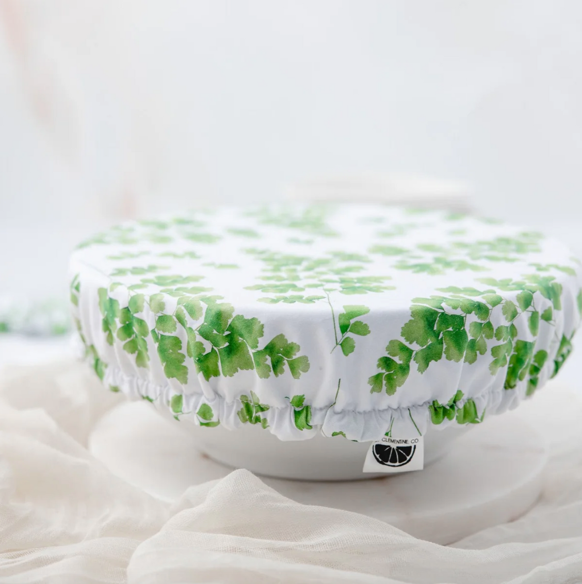 Bowl Cover - 10" Maidenhair Fern (Wild Clementine Co.)