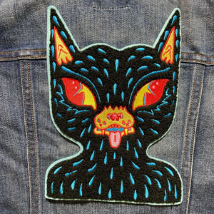 Patch - Large - Black Cat (Tripper Dungan)