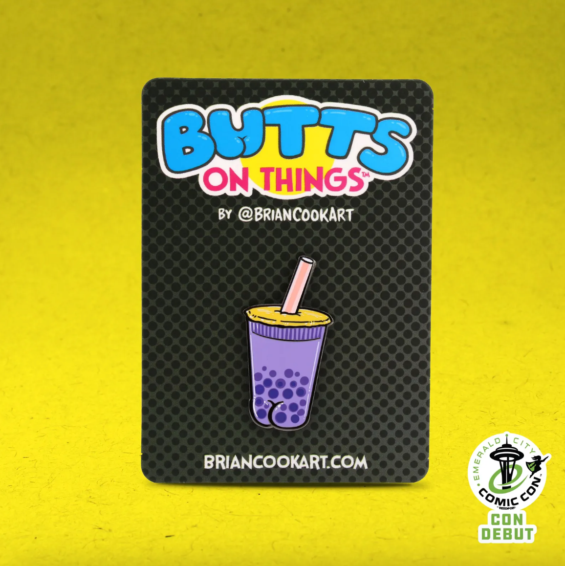 Enamel Pin - Boba Tea