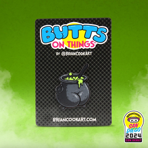 Enamel Pin - Cauldron Butt