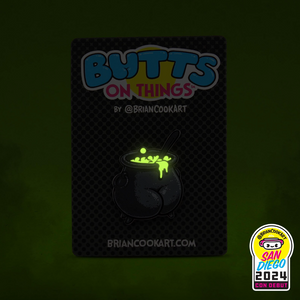 Enamel Pin - Cauldron Butt