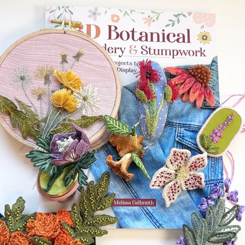 Book - 3D Botanical Embroidery & Stumpwork