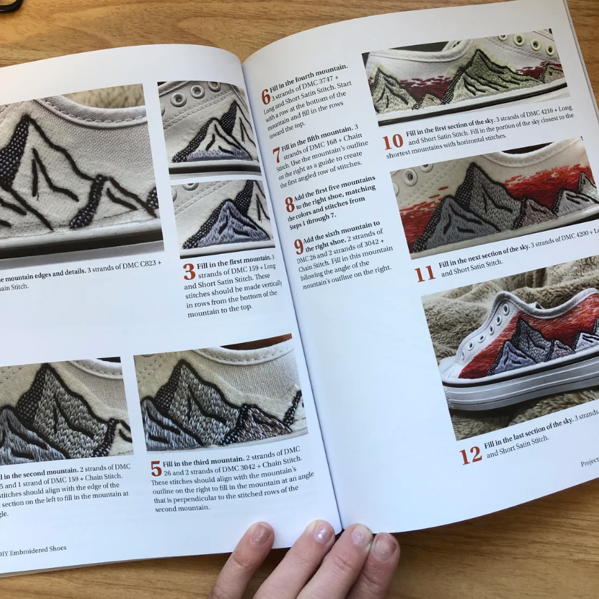Book - DIY Embroidered Shoes