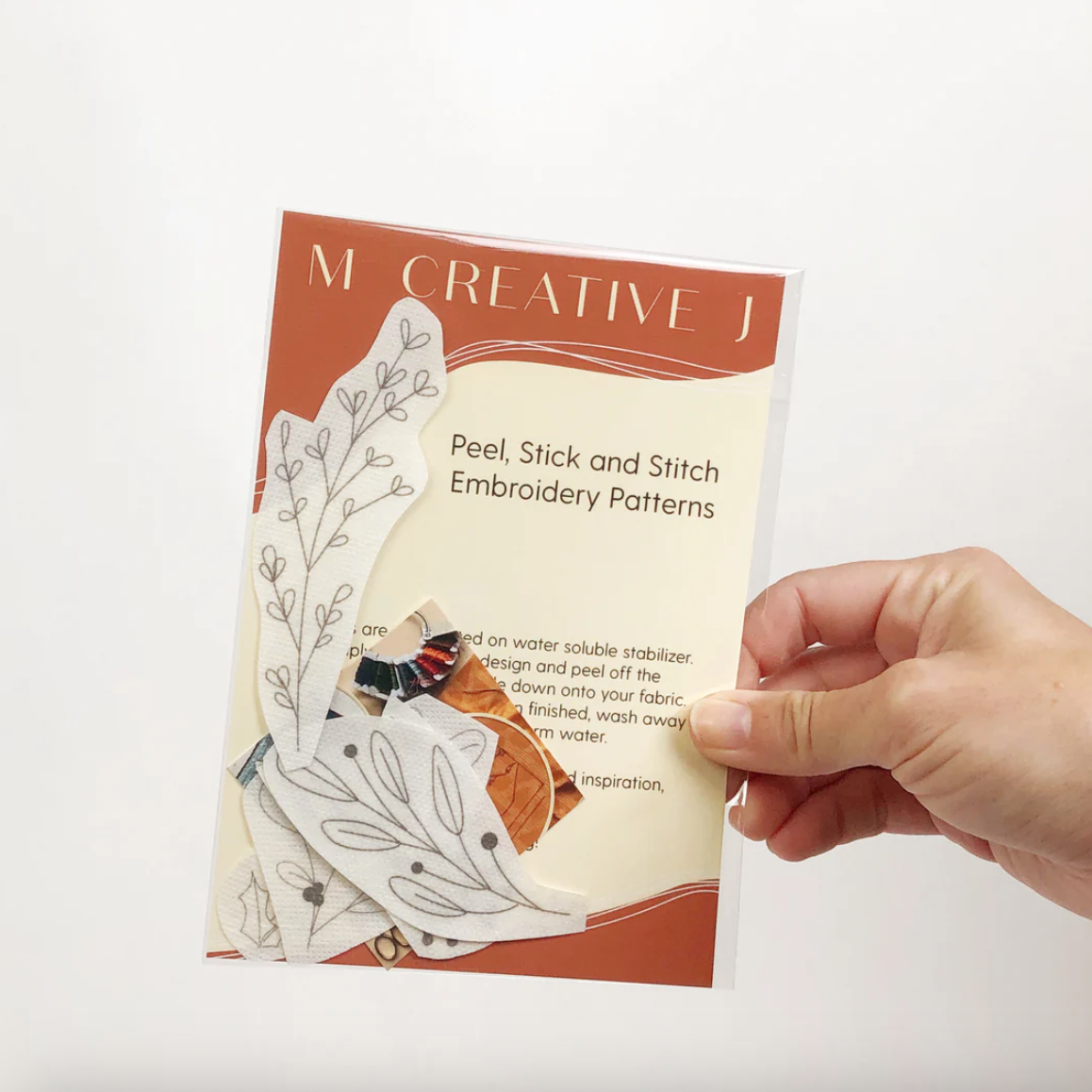 Craft Supply - Peel, Stick & Stitch: Winter Botanicals