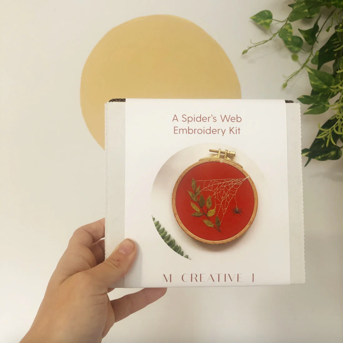 DIY - Embroidery -  A Spider's Web