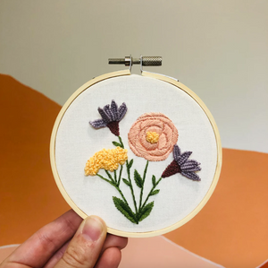 DIY - Embroidery - Blooming Wildflower Kit