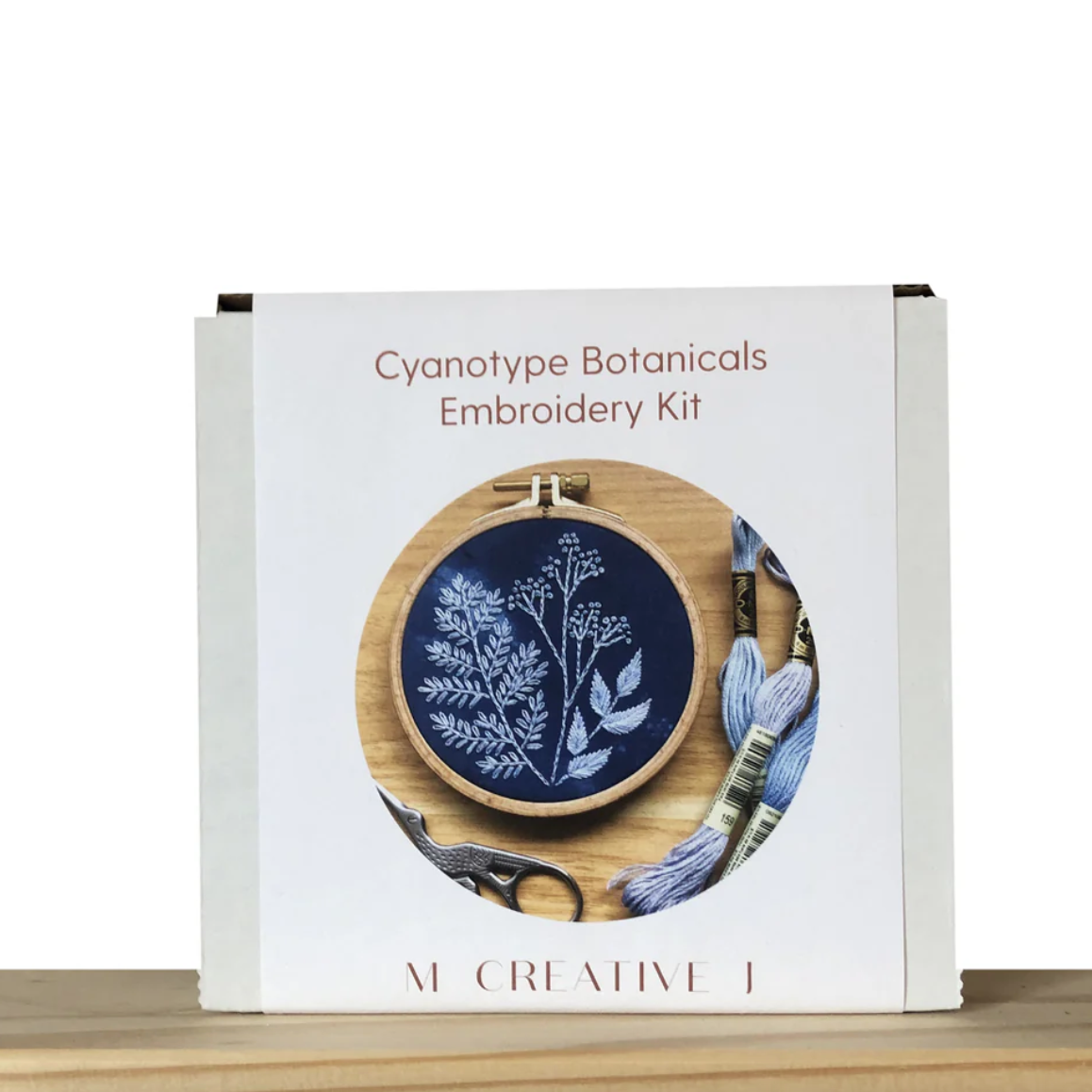 DIY - Embroidery - Cyanotype Botanicals Kit