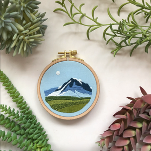 DIY - Embroidery - Mountain View Kit