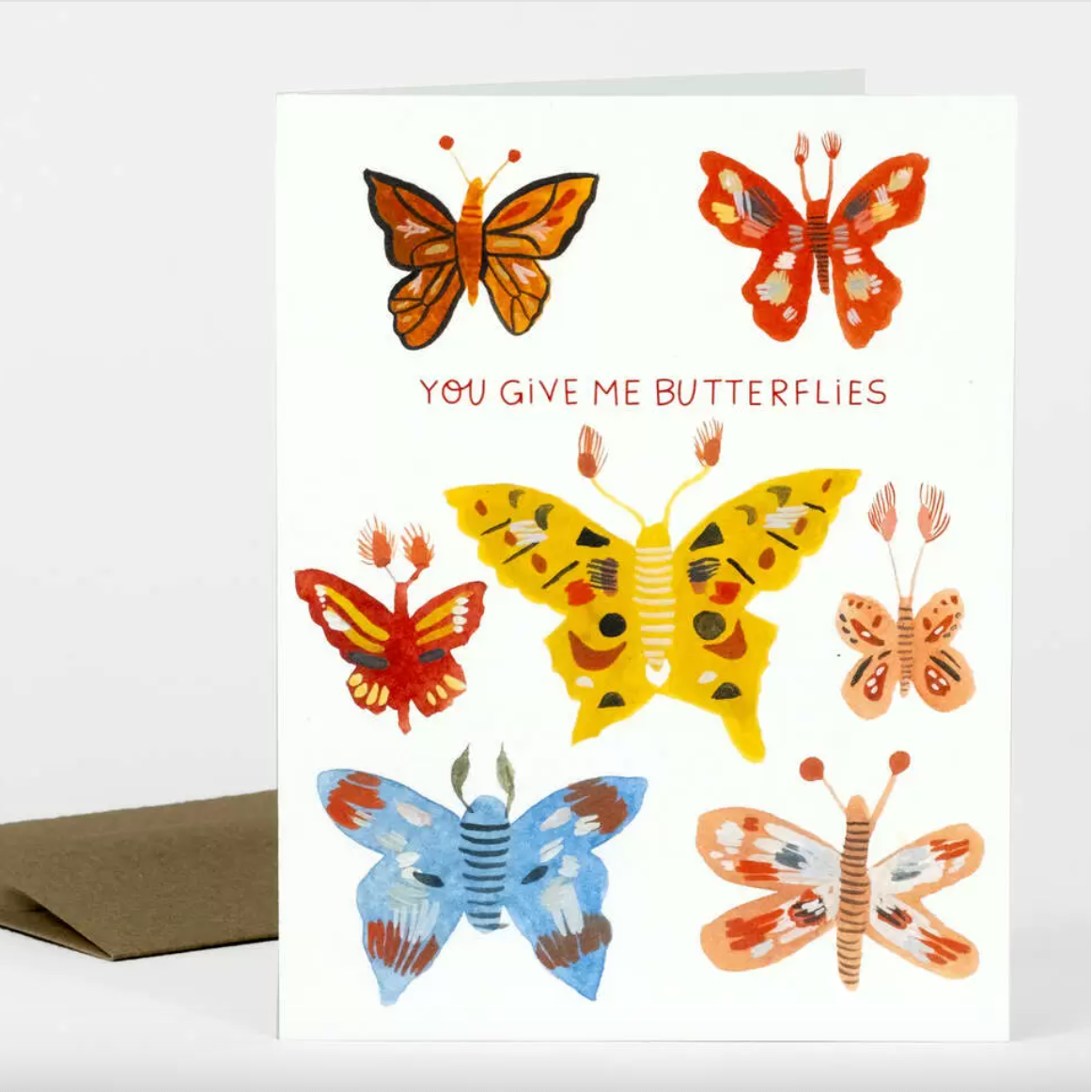 Card - You Give Me Butterflies
