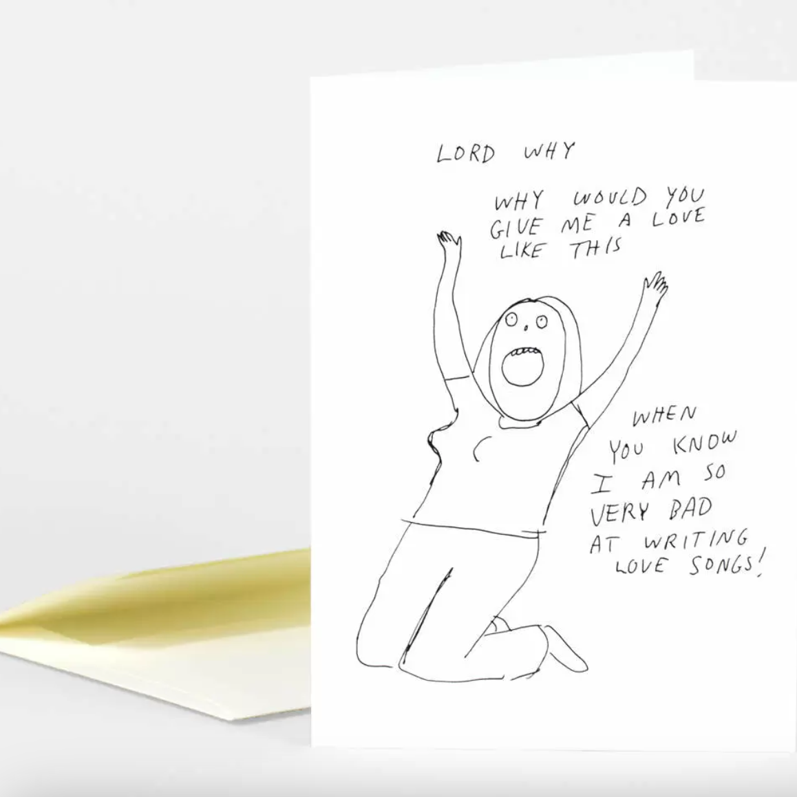 Card - Very Bad At Writing Love Songs