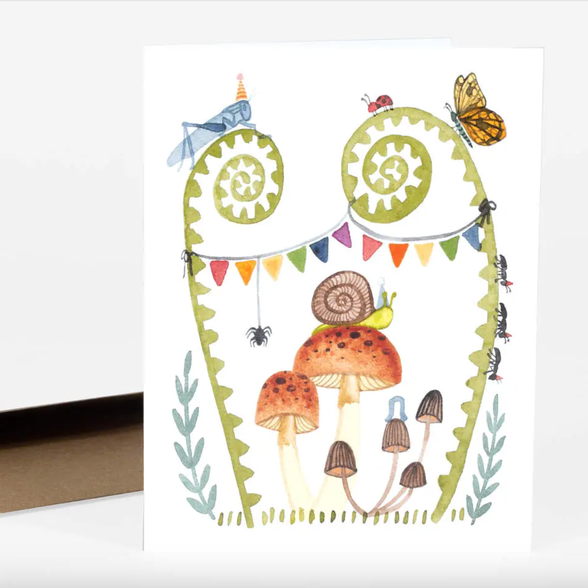 Card - Bug Birthday Party