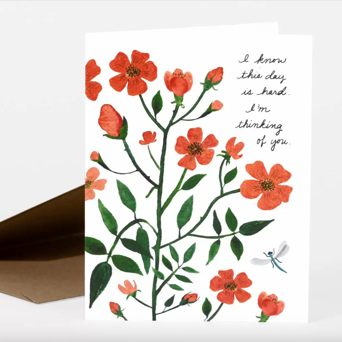 Card - I Know This Day Is Hard. I'm Thinking of You