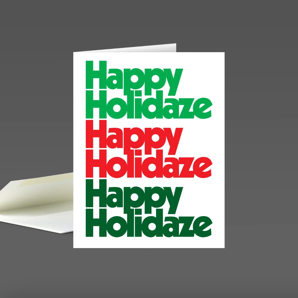 Card - Happy Holidaze