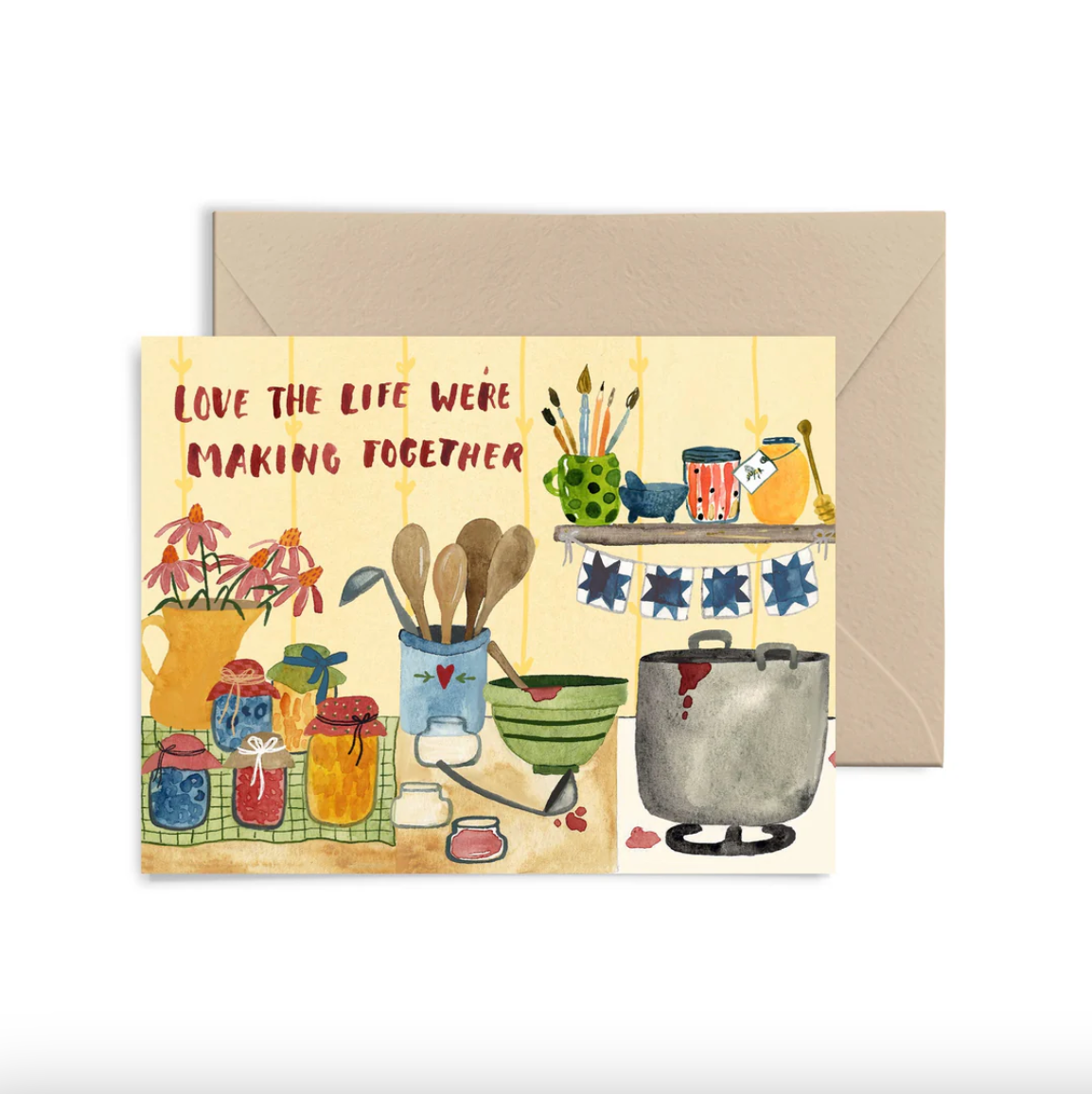 Card - Love The Life We're Making Together