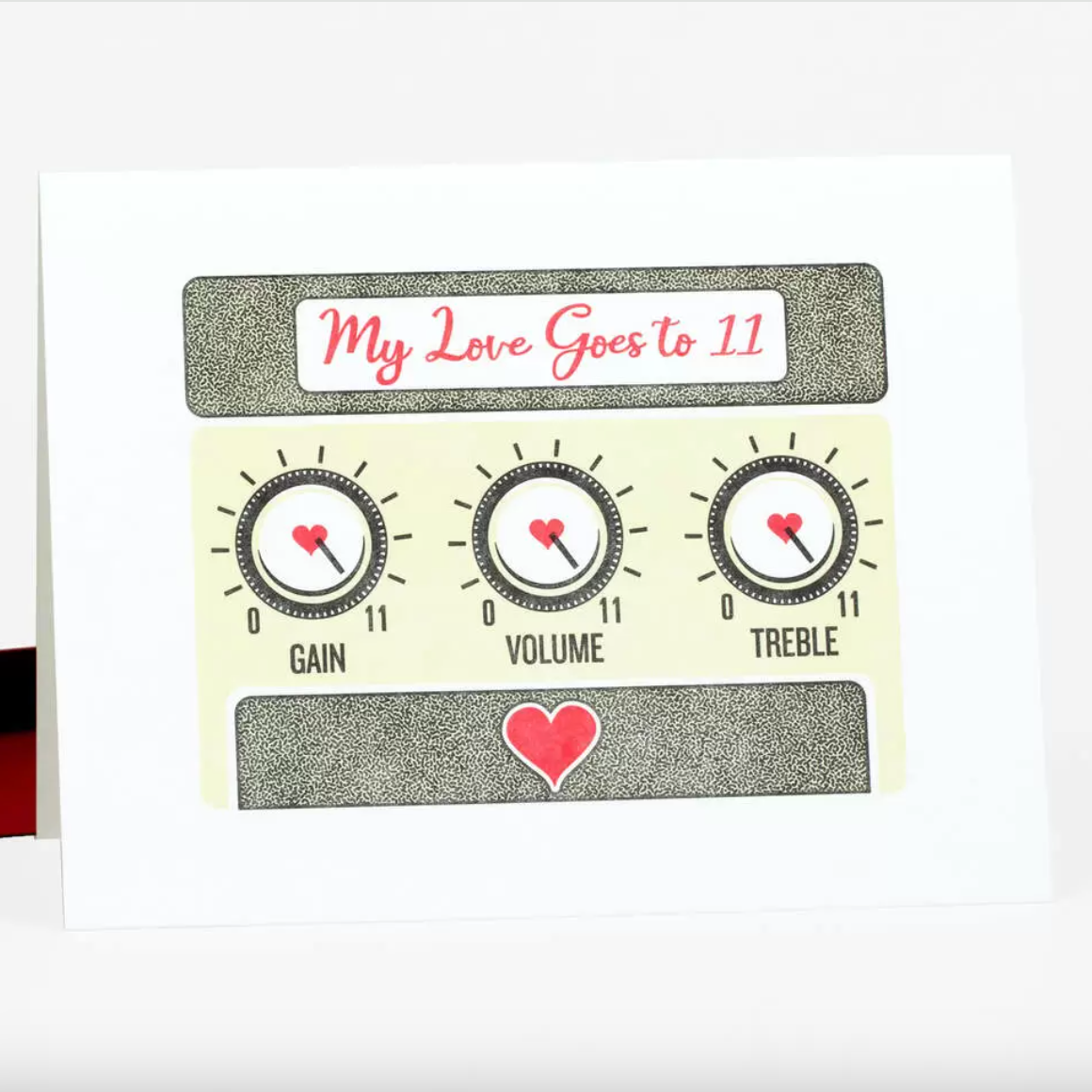 Card - My Love Goes to 11