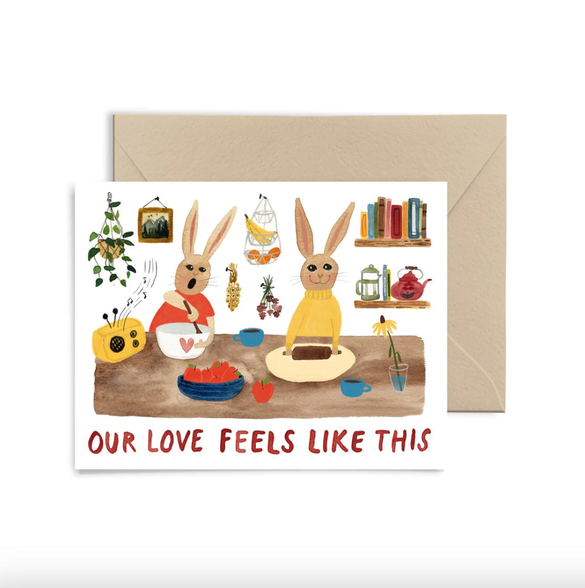 Card - Our Love Feels Like This