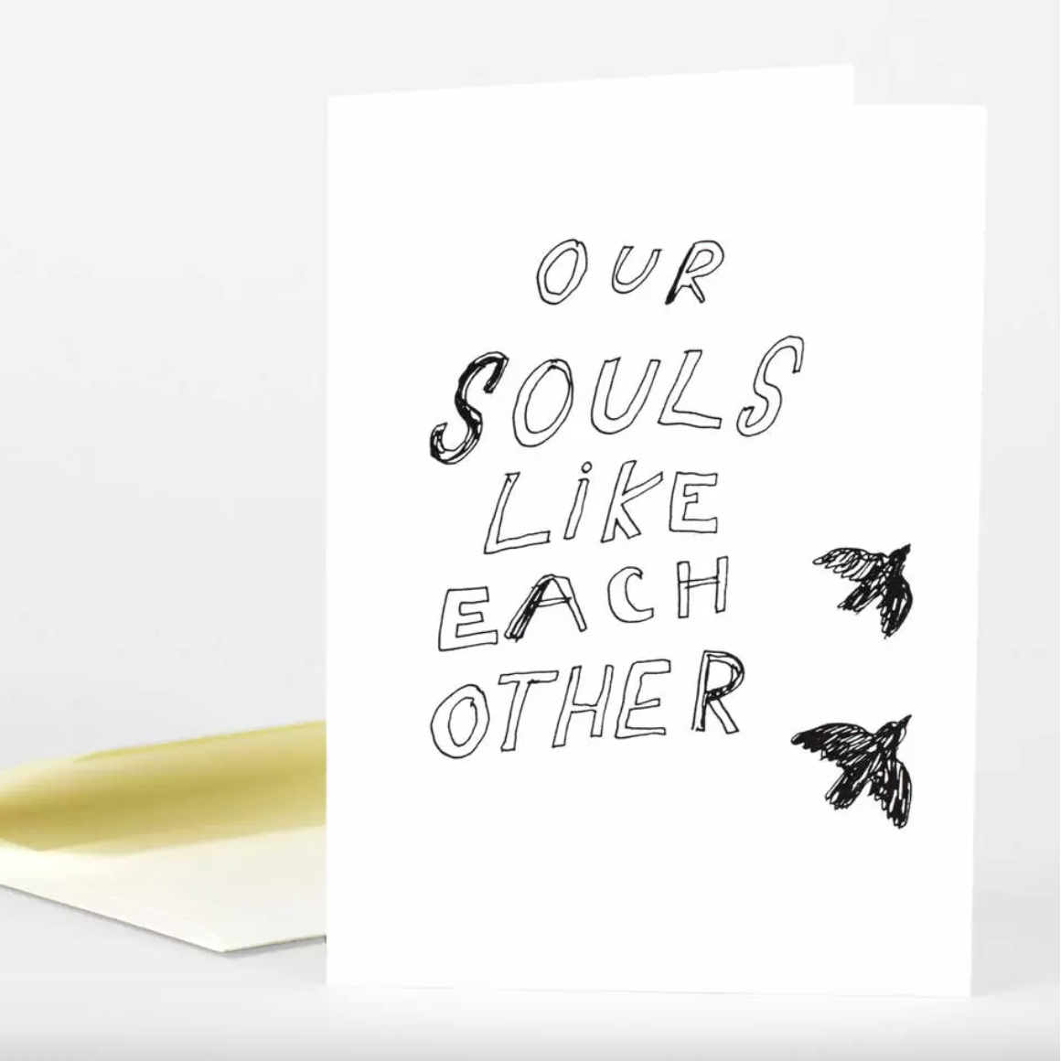 Card - Our Souls Like Each Other