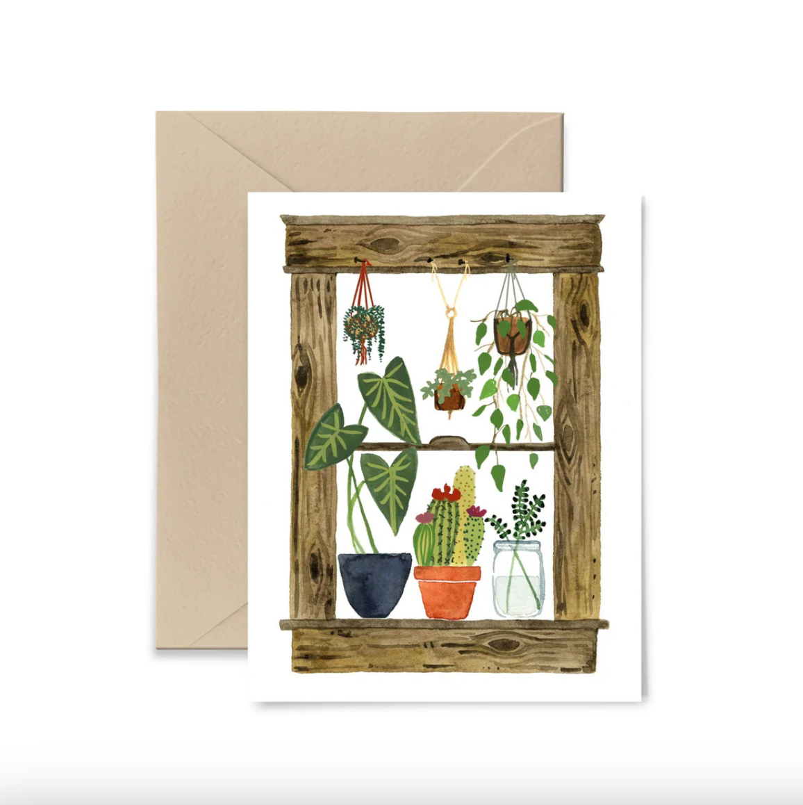 Card - Plants Window