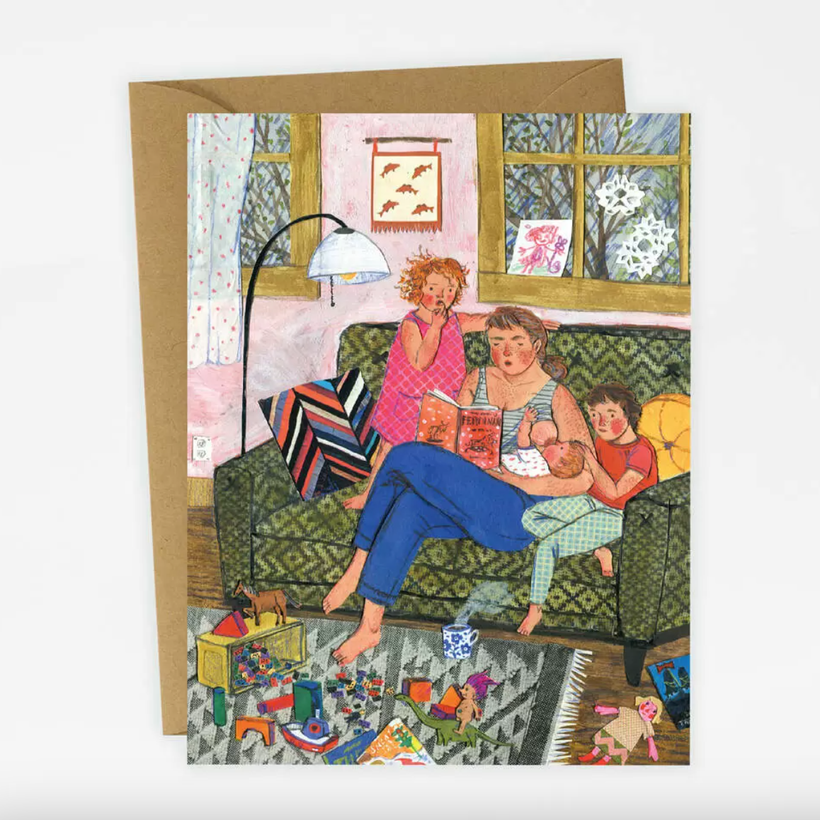 Card - Rainy Day Reading