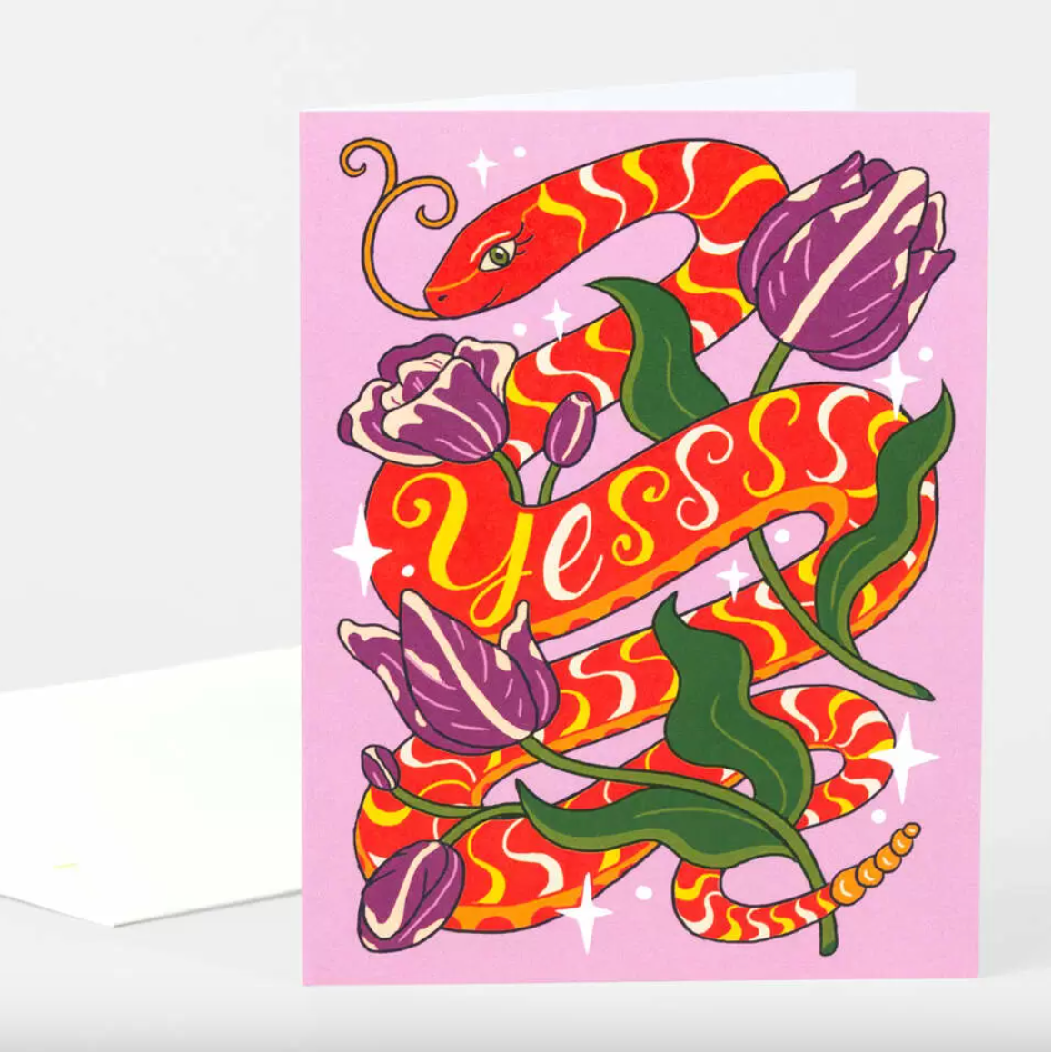Card - Yessss Snake