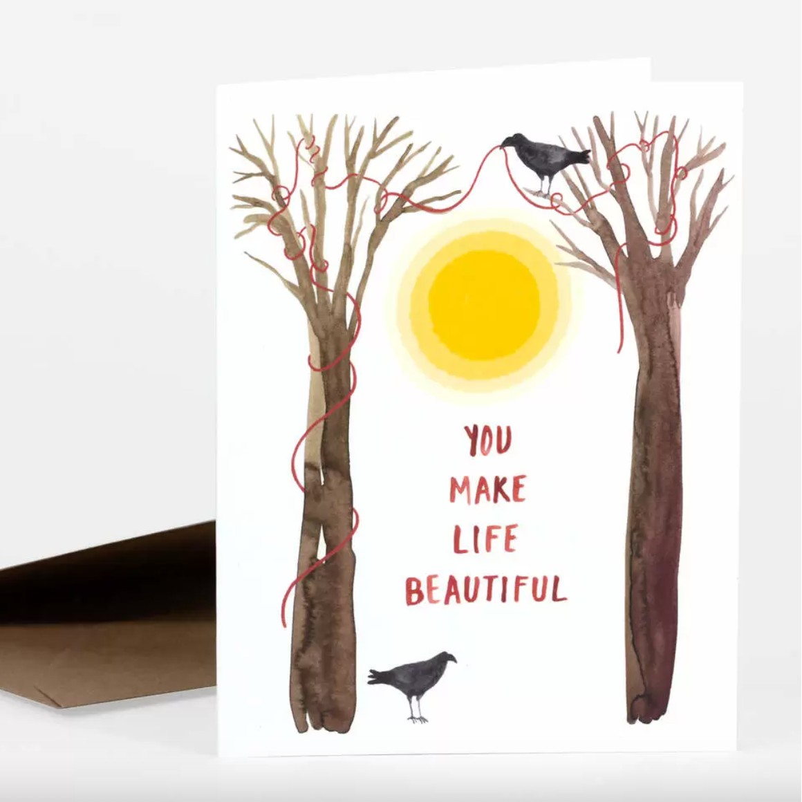 Card - You Make Life Beautiful