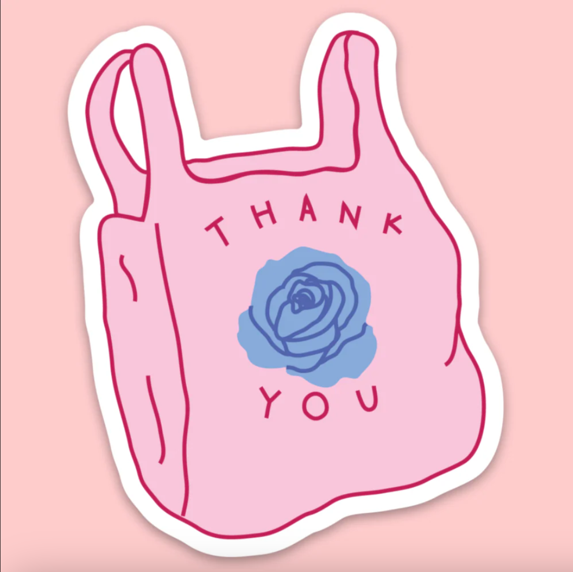 Sticker - Thank You Bag