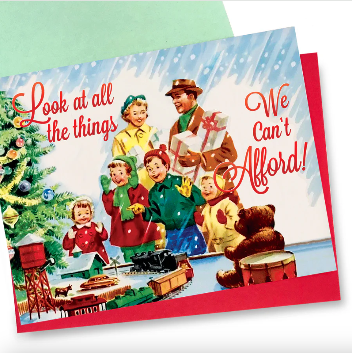Card - Look At All The Things We Can't Afford
