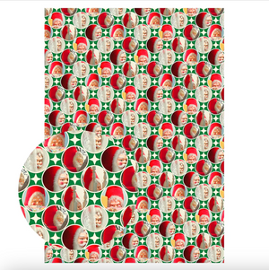 Wrapping Paper - Creepy Santa Mixed
