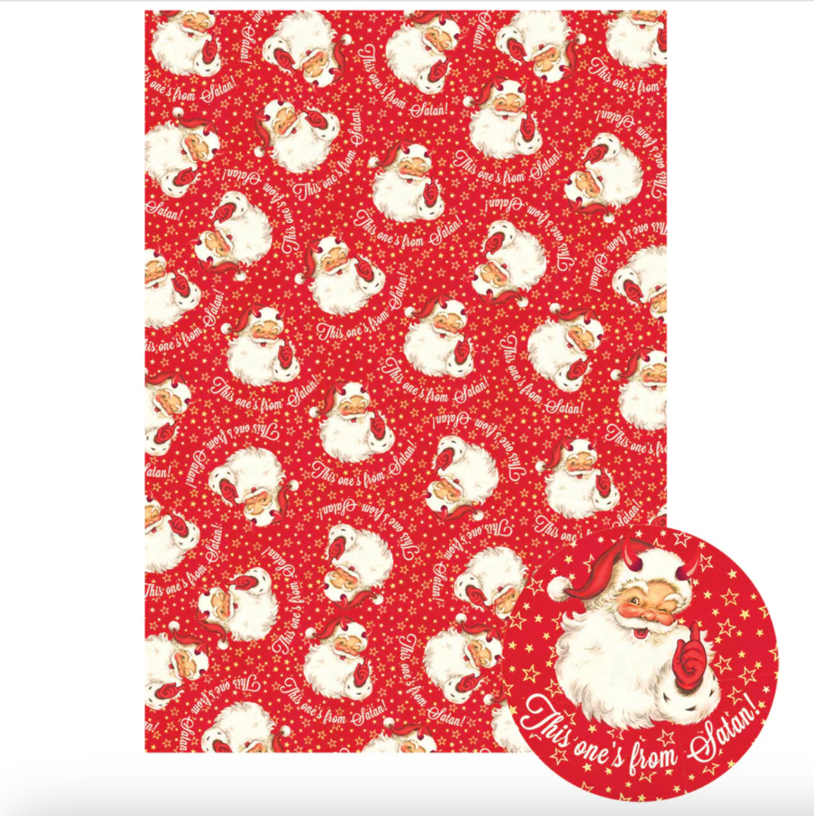 Wrapping Paper - This One's From Satan!