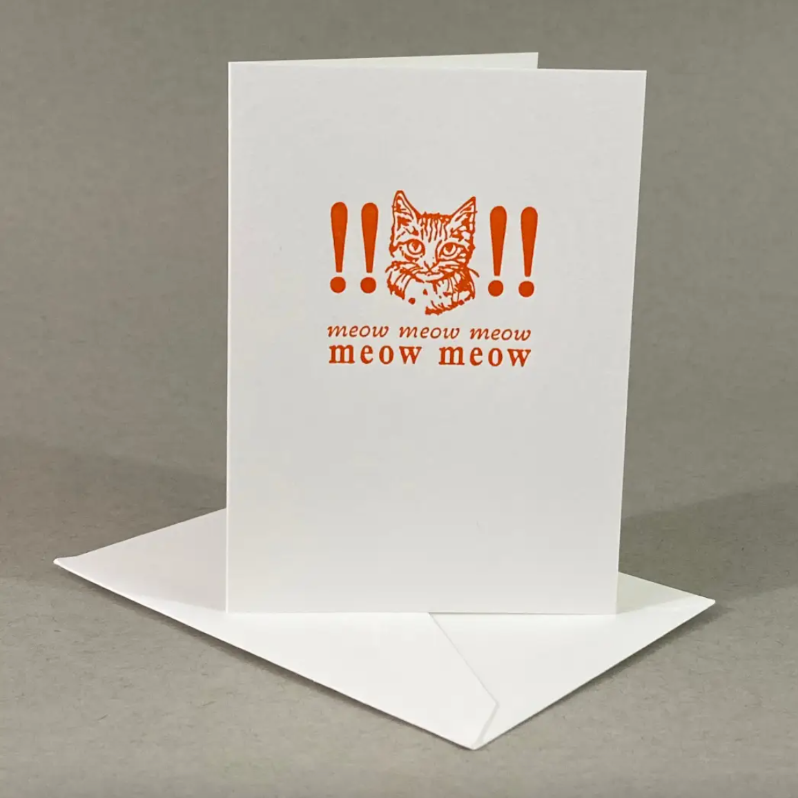 Card - Meow Meow Meow Meow Meow