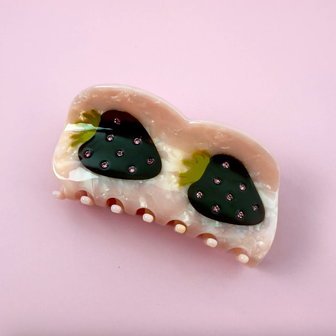 Hair Claw - Strawberries