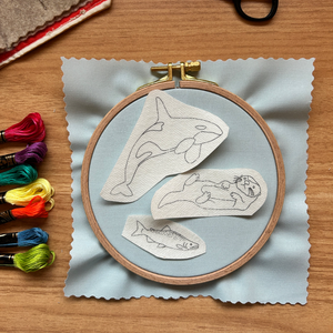 Craft Supply - Peel, Stick & Stitch: PNW Animals