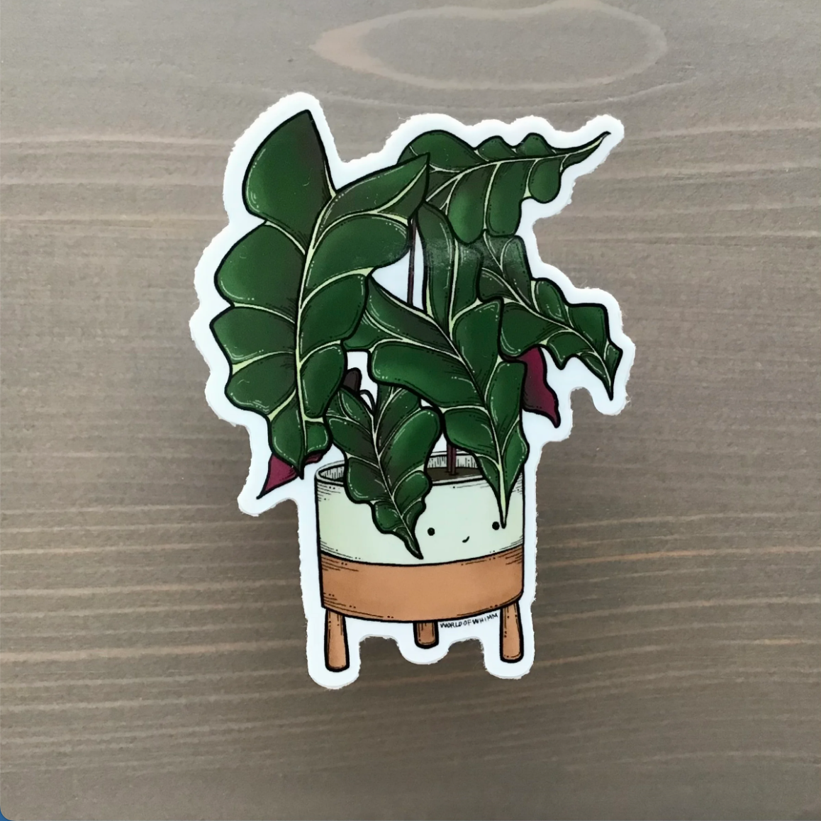 Sticker - Elephant Ear Plant