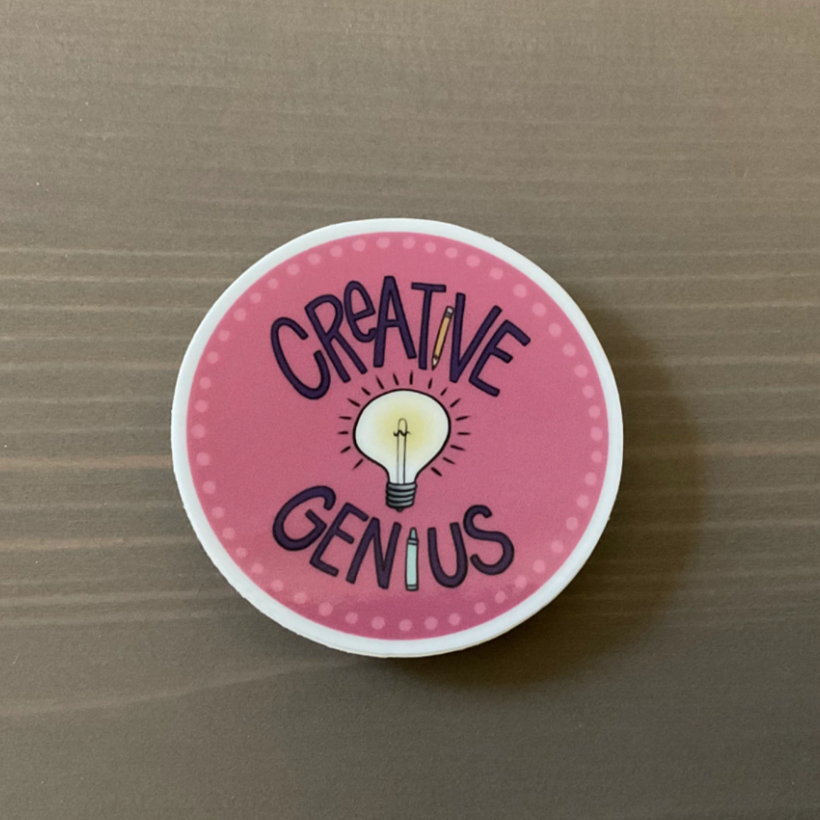 Sticker - Creative Genius