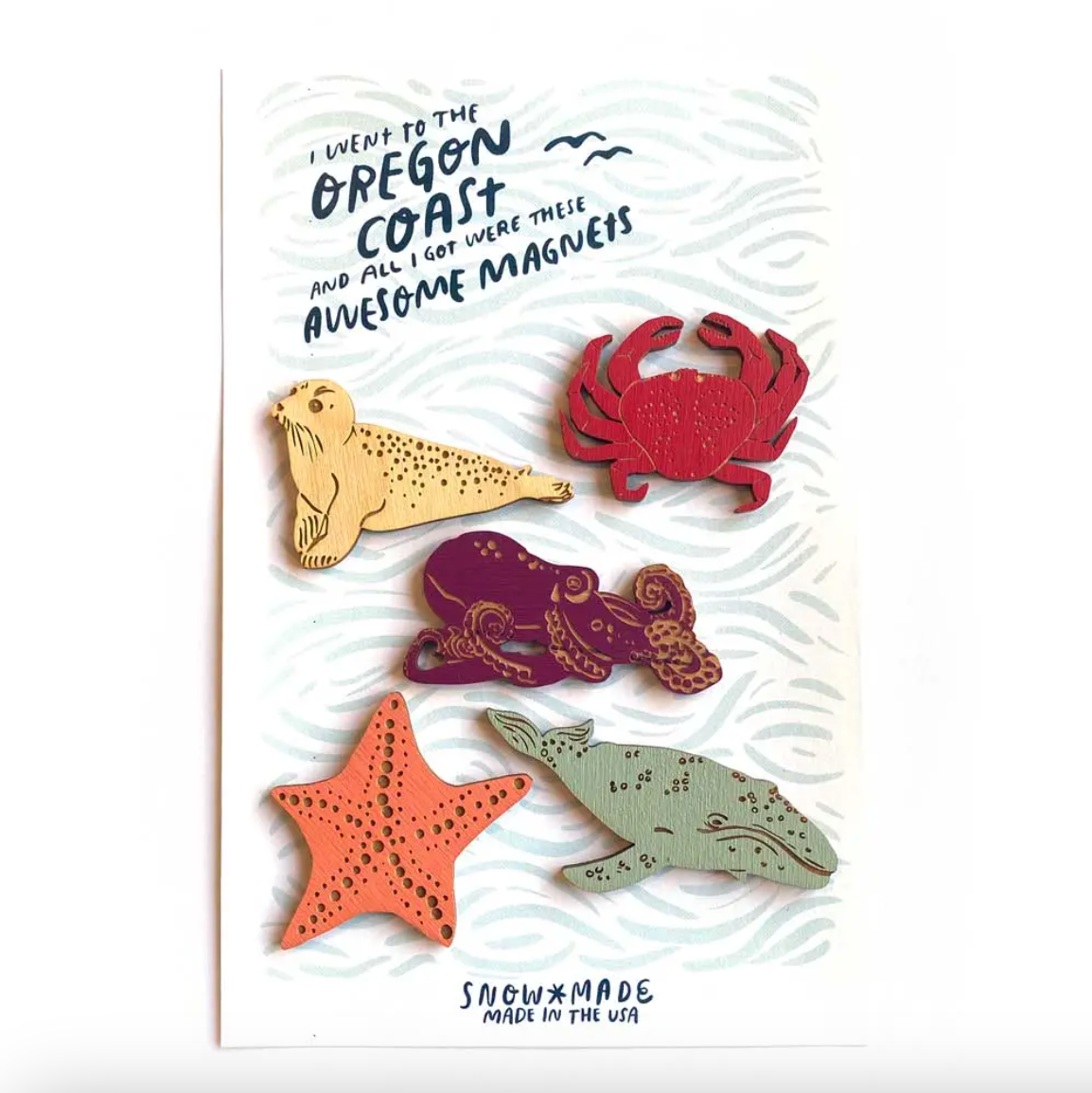 Magnet Set - Coastal Creatures
