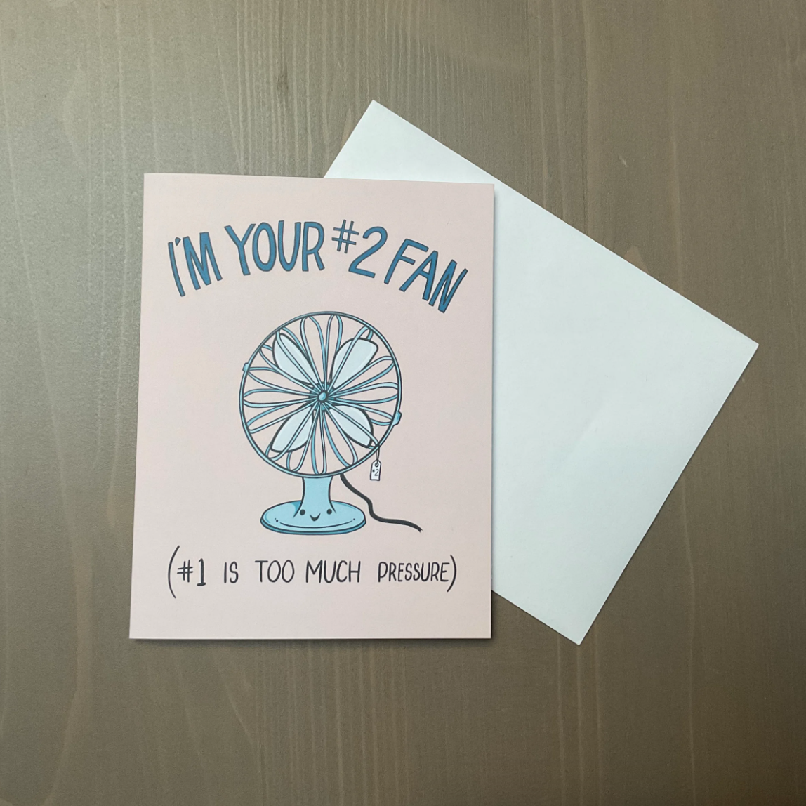 Card - I'm Your #2 Fan