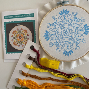 Embroidery Kit - Harvest Mandala Sampler