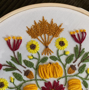 Embroidery Kit - Harvest Mandala Sampler