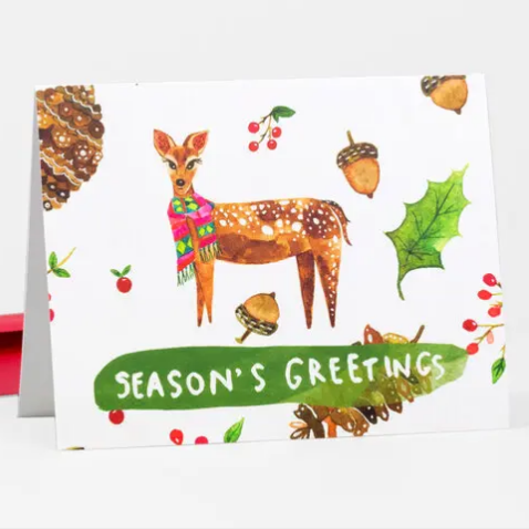 Card - Season's Greetings Deer