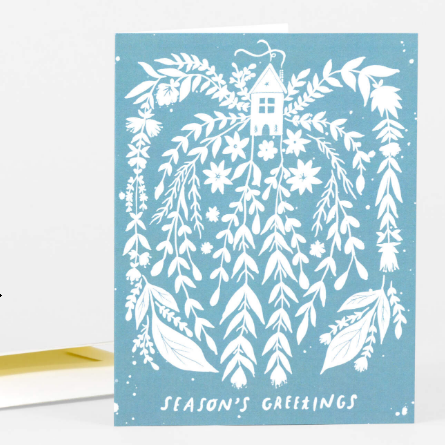 Card - Season's Greetings Holiday Home