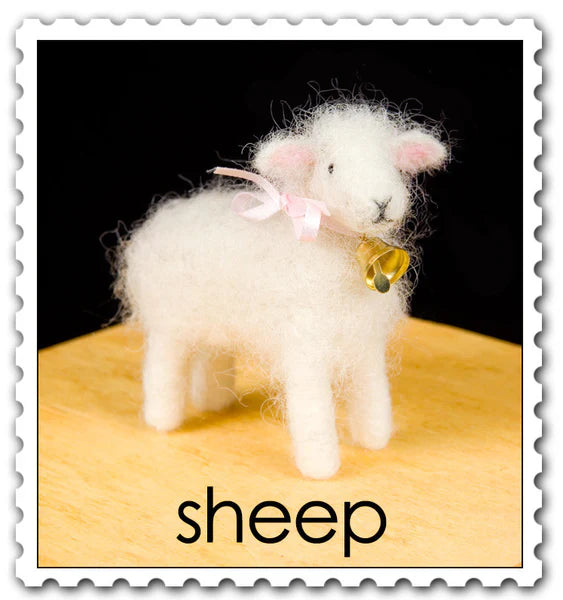 DIY - Needle Felting - Sheep (Wool Pets) Craft Kit