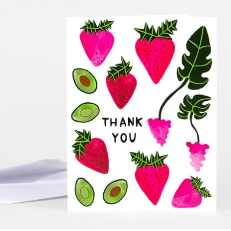 Card - Thank You Berries