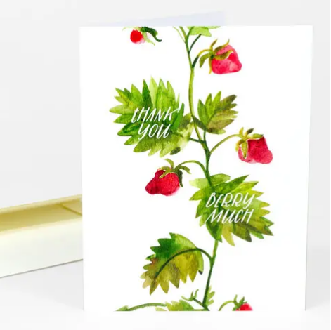 Card - Thank You Berry Much