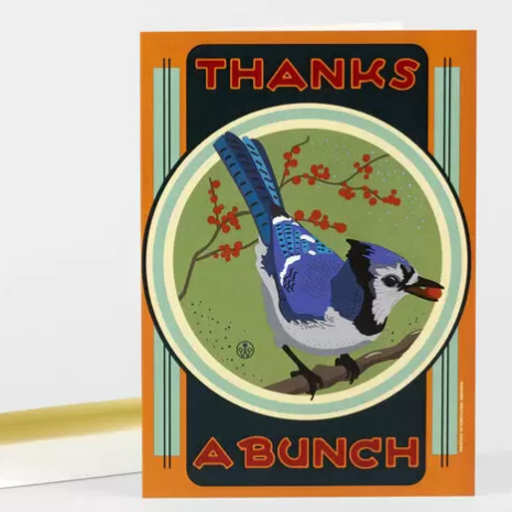 Card - Thanks a Bunch Blue Jay