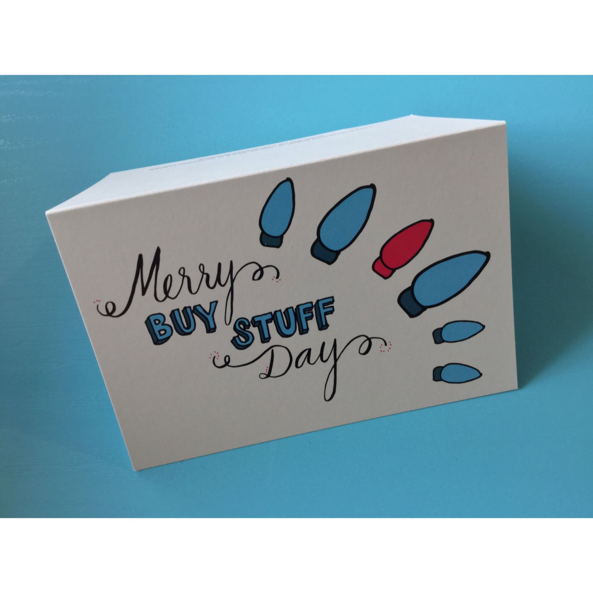 UB Card - Merry Buy Stuff Day (Ugly Baby) Holiday Christmas