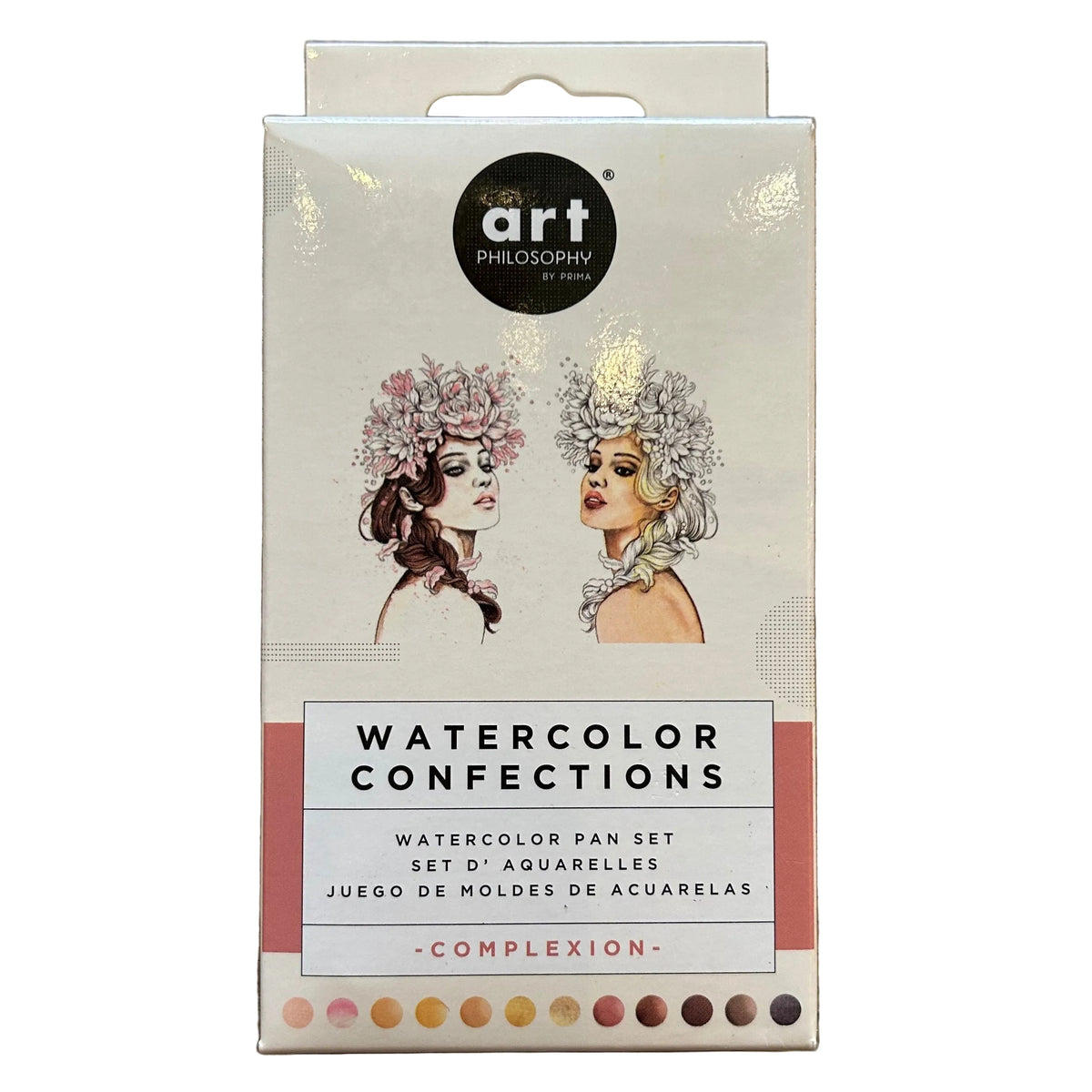 Packaging of Watercolor Confections - Complexon. 